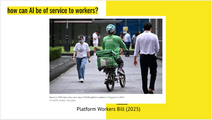 Lecture slide from the Humanistic Design course